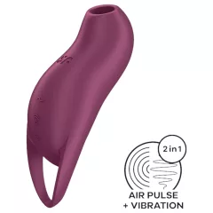   Satisfyer Pocket Pro 1 - Rechargeable Air Pulse Clitoral Stimulator (Purple)
