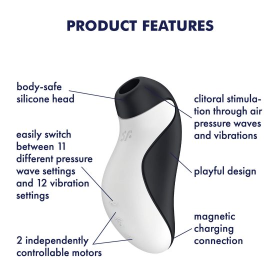 / Satisfyer Orca - Waterproof Airwave Clitoral Stimulator