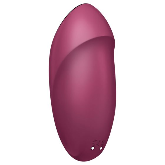 Satisfyer Tap & Climax 1 - 2-in-1 Vibrator & Clitoral Stimulator (Red)