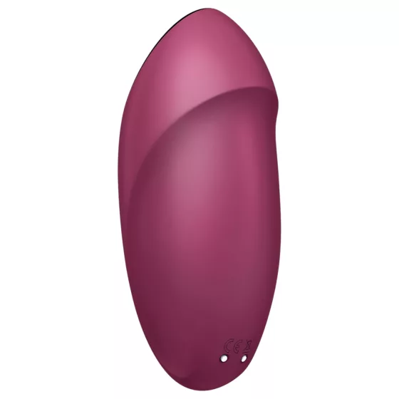 Satisfyer Tap & Climax 1 - 2-in-1 Vibrator & Clitoral Stimulator (Red)