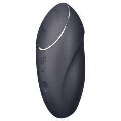 Satisfyer Tap & Climax 1 - 2-in-1 Clitoral Vibrator (Black)