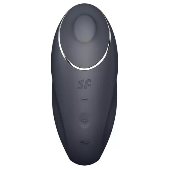 Satisfyer Tap & Climax 1 - 2-in-1 Clitoral Vibrator (Black)