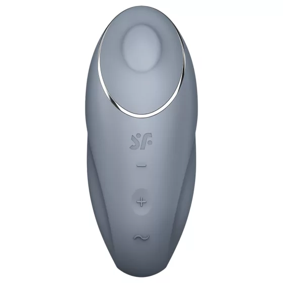 Satisfyer Tap & Climax 1 - 2-in-1 Clitoral Vibrator (Gray)