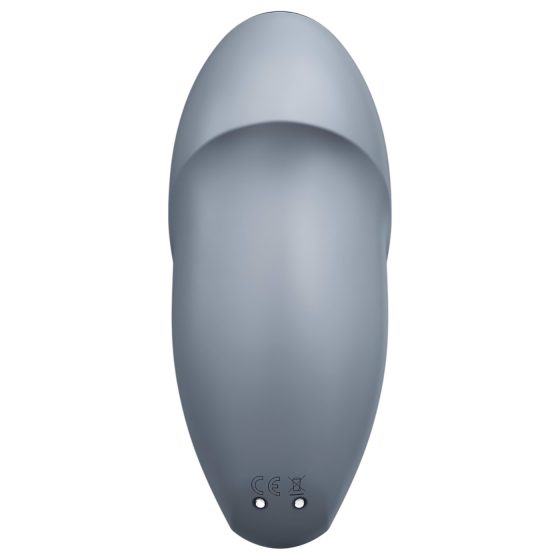 Satisfyer Tap & Climax 1 - 2-in-1 Clitoral Vibrator (Gray)