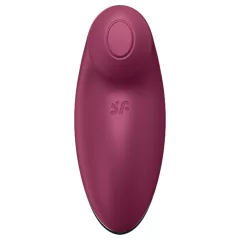   Satisfyer Tap & Climax 2 - 2‑in‑1 clitoral stimulator and vibrator (red)