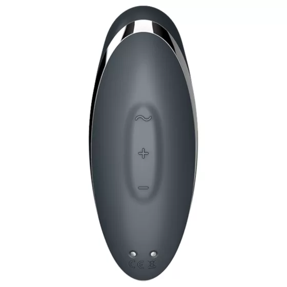Satisfyer Tap & Climax 2 - 2-in-1 Clitoral Vibrator (Gray)