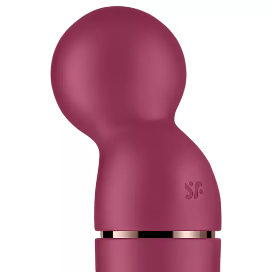 Satisfyer Planet Wand-er - massaging vibrator (red)