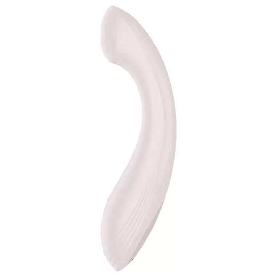 Satisfyer G-Force - Rechargeable, Waterproof G-Spot Vibrator (Beige)