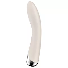   Satisfyer Spinning Vibe 1 - Rotating Head G-Spot Vibrator (Beige)