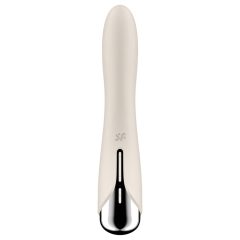  Satisfyer Spinning Vibe 1 - Rotating Head G-Spot Vibrator (Beige)