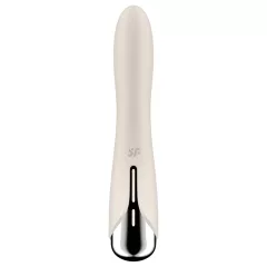  Satisfyer Spinning Vibe 1 - Rotating Head G-Spot Vibrator (Beige)