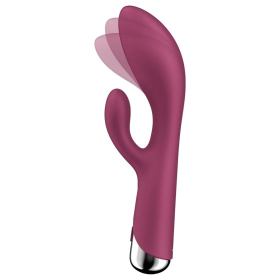 Satisfyer Spinning Rabbit 1 - Red Rotating Clitoral Vibrator