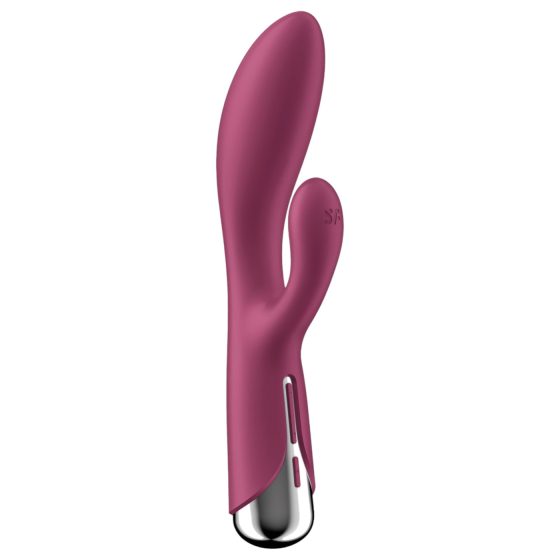 Satisfyer Spinning Rabbit 1 - Red Rotating Clitoral Vibrator