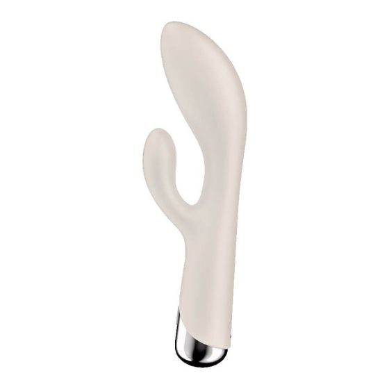 Satisfyer Spinning Rabbit 1 - rotating vibrator with spinning lever (beige)