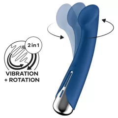   Satisfyer Spinning G-Spot 1 - Rotating G-Spot Vibrator (Blue)