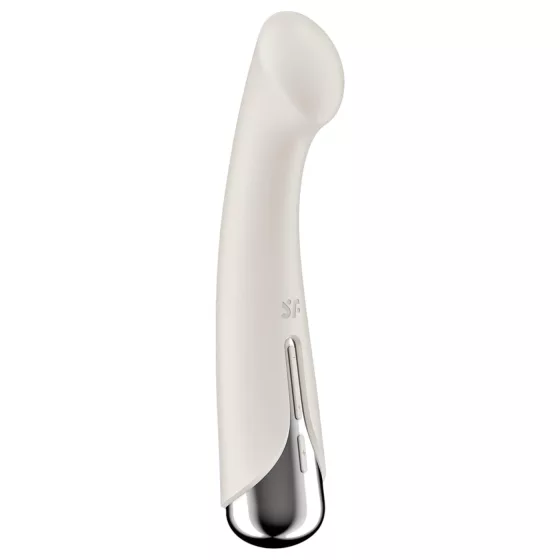Satisfyer Spinning G-Spot 1 - Rotating Head G-Spot Vibrator (Beige)