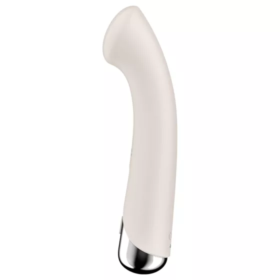 Satisfyer Spinning G-Spot 1 - Rotating Head G-Spot Vibrator (Beige)