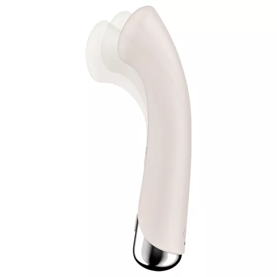 Satisfyer Spinning G-Spot 1 - Rotating Head G-Spot Vibrator (Beige)