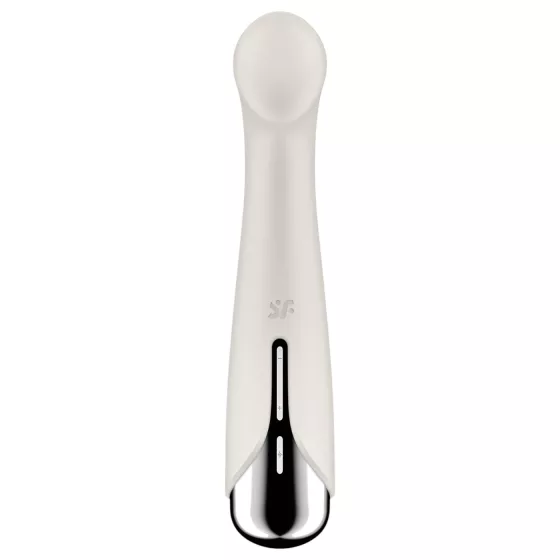 Satisfyer Spinning G-Spot 1 - Rotating Head G-Spot Vibrator (Beige)