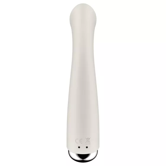 Satisfyer Spinning G-Spot 1 - Rotating Head G-Spot Vibrator (Beige)