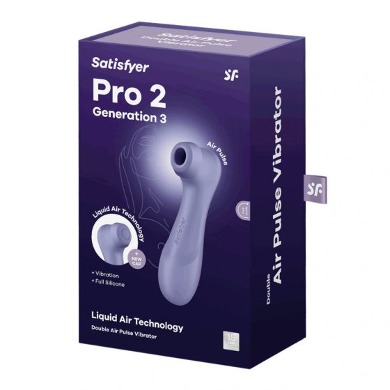 Satisfyer Pro 2 Gen3 - Rechargeable, air-wave clitoris stimulator (purple)