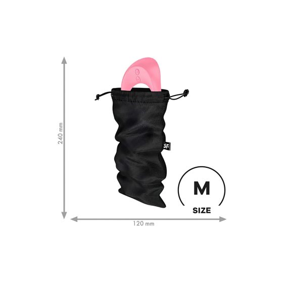 Satisfyer Treasure Bag - Medium Storage Pouch (Black)
