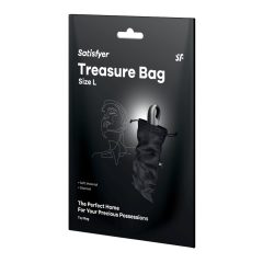   Satisfyer Treasure Bag L - sex toy storage bag - medium (black)