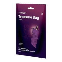   Satisfyer Treasure Bag L - sex toy storage bag - medium (purple)