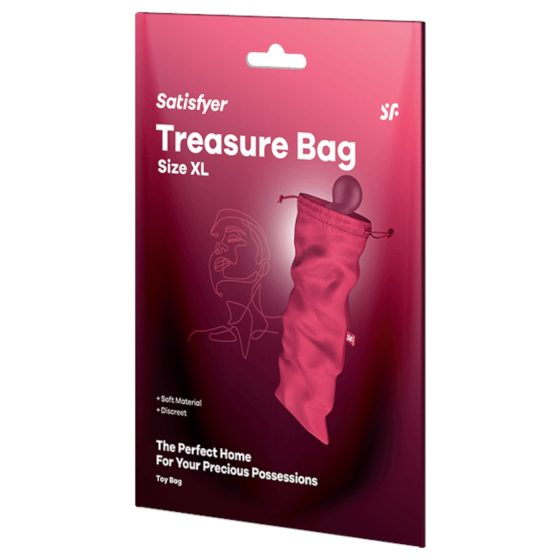 Satisfyer Treasure Bag XL - Storage Bag - Extra Large (Pink)