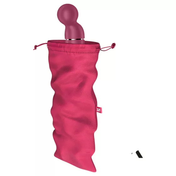 Satisfyer Treasure Bag XL - discreet sex toy storage bag (pink)