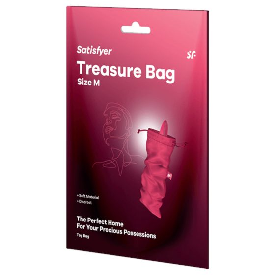 Satisfyer Treasure Bag M - Medium Storage Bag (Pink)