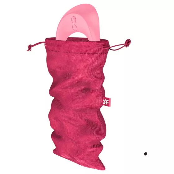 Satisfyer Treasure Bag M - discreet sex toy storage bag (pink)