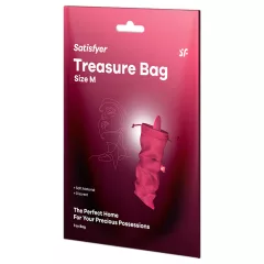   Satisfyer Treasure Bag M - discreet sex toy storage bag (pink)