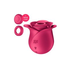   Satisfyer Pro 2 Rose Modern - rechargeable air clitoris stimulator (red)