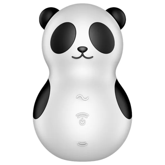 Satisfyer Pocket Panda - air-pulse clitoral stimulator (black)