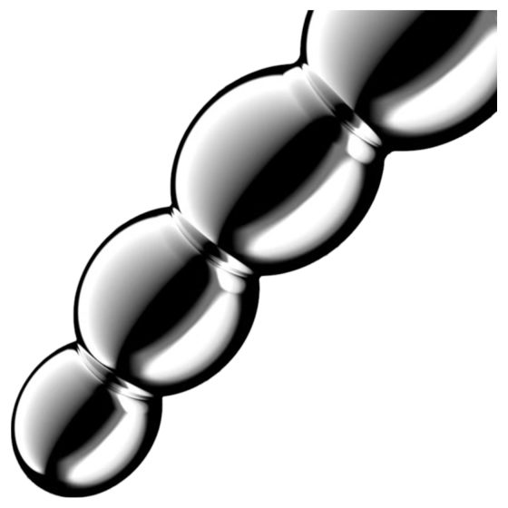 Satisfyer Star Force 1 – Silver Steel Beaded Dildo