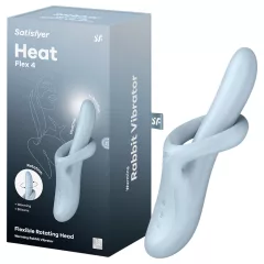Satisfyer Heat Flex 4 - warming clitoral-arm vibrator (blue)