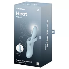 Satisfyer Heat Flex 4 - warming clitoral-arm vibrator (blue)