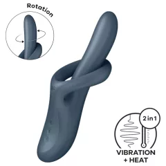 Satisfyer Heat Flex 4 - warming clitoral-arm vibrator (grey)