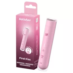 Satisfyer First Kiss - Air Pulse Clitoral Stimulator (Pink)