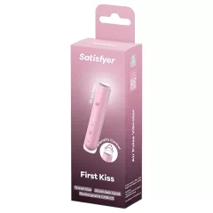 Satisfyer First Kiss - Air Pulse Clitoral Stimulator (Pink)