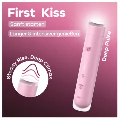 Satisfyer First Kiss - Air Pulse Clitoral Stimulator (Pink)