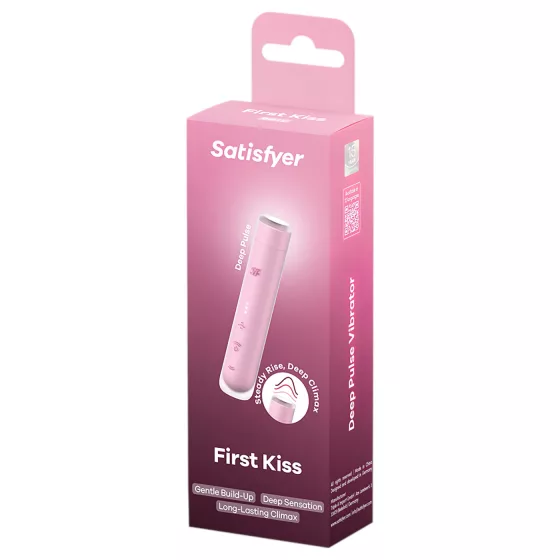 Satisfyer First Kiss - Air Pulse Clitoral Stimulator (Pink)