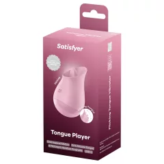 Satisfyer Tongue Teaser - Licking Clitoral Vibrator (Pink)
