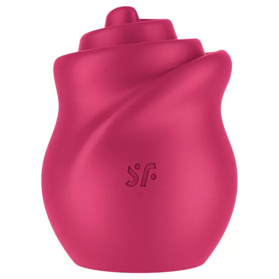 Satisfyer Tongue Twister - rotating tongue clitoral vibrator (pink)