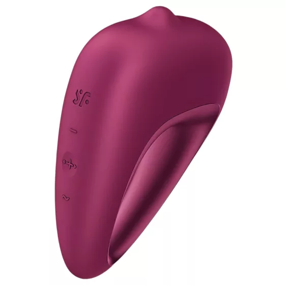 Satisfyer Delighterrr - rolling-ball clitoral vibrator (red)