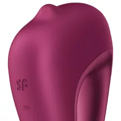 Satisfyer Delighterrr - rolling-ball clitoral vibrator (red)