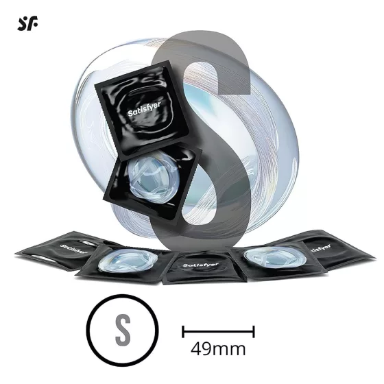 Satisfyer - condoms - 49 mm (100 pcs)