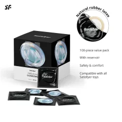Satisfyer - condoms - 53 mm (100 pcs)