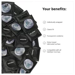 Satisfyer - Condoms - 60 mm (100 pcs)
